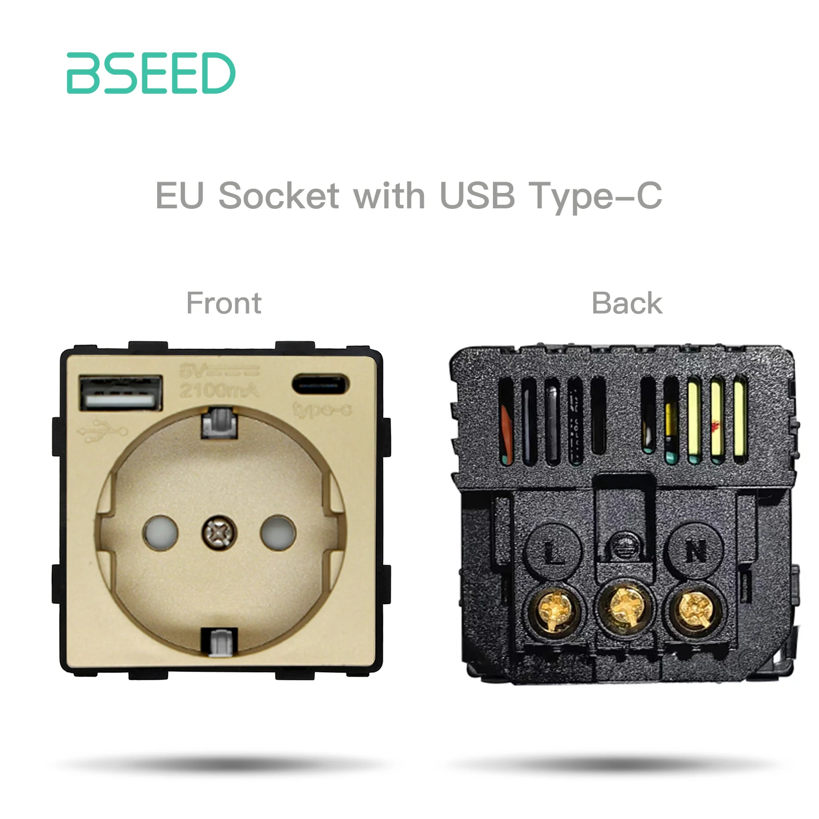 EU Type-c Socket