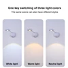PZSUNLY USB Rechargeable Intelligent Human Sensing Wireless Wall Light Dimmable Led Spotlight For Lighting Paintings Pictures 4