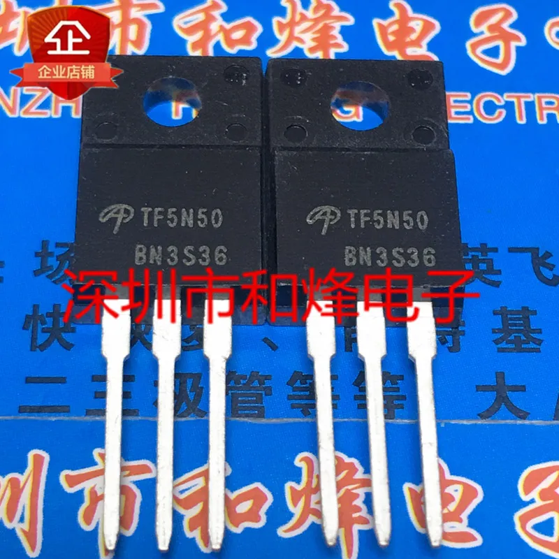 

5 шт.-10 шт. AOTF5N50 TF5N50 TO-220F 5A 500V Новый и оригинальный в наличии