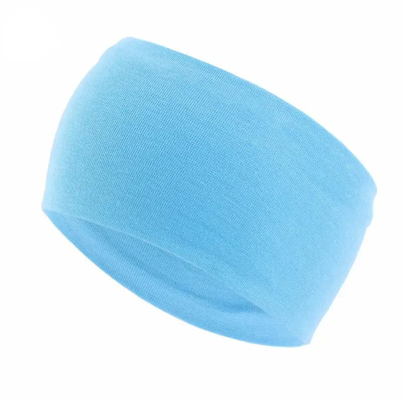 Unisex Sport Yoga elastisch verbreitertes Stirnband Haars pitze – Detail 8