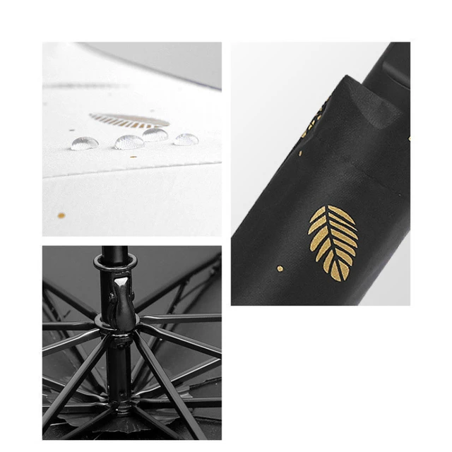 Toll Anti Ultrikus Esernyő Napsütő Női 8 Bordák Uv-Rezisztens Eső Paraguák Összecsukható Hordozható Férfiak Parazol - Image 5