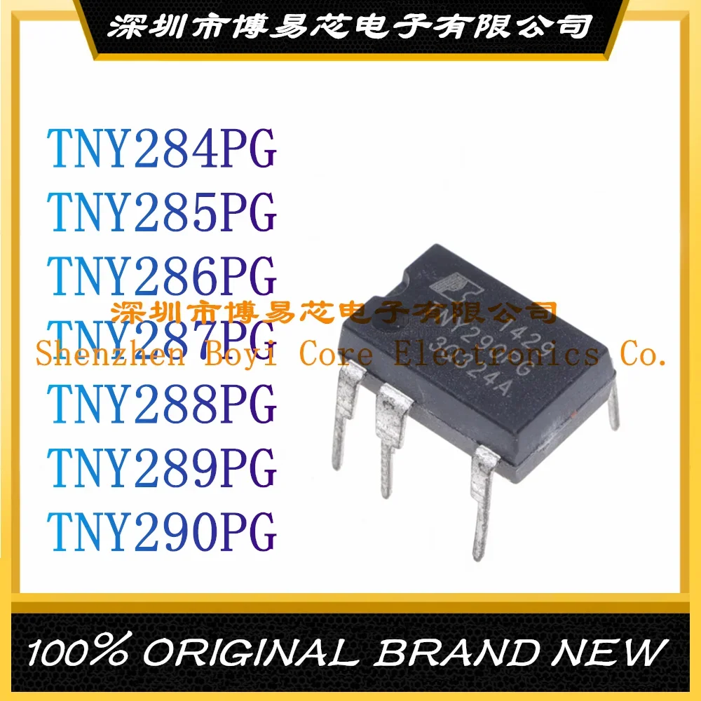 TNY284PG TNY285PG TNY286PG TNY287PG TNY288PG TNY289PG TNY290PG Original genuine power drive management IC chip DIP-7 l6207pd hssop36 ic chip original new stepper drive