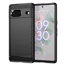 Premium Brushed Soft Anti-scratch Protective Phone Case for Google Pixel 4a (Black)