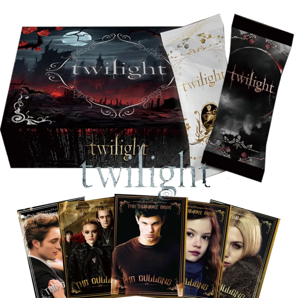 

Original The Twilight Saga Card For Child Vampire Fantasy Love Movies Kristen Stewart Limited Movie Collection Card Kids Gifts