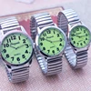 CYD Woman Man Couple Lovers Fuminous Face Digital Quality Watches Elastic Strap Stainless Steel Luminous Hands Electronic Watch 2
