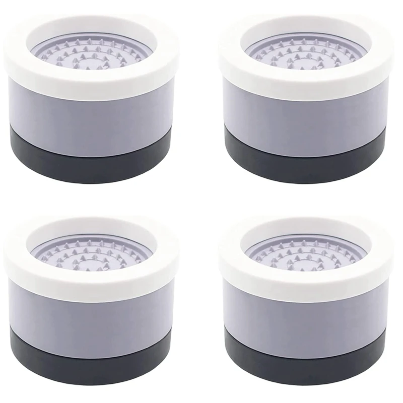 4SetsHeavyDutyFurnitureBedRisersRoundBedLiftsRisersPart