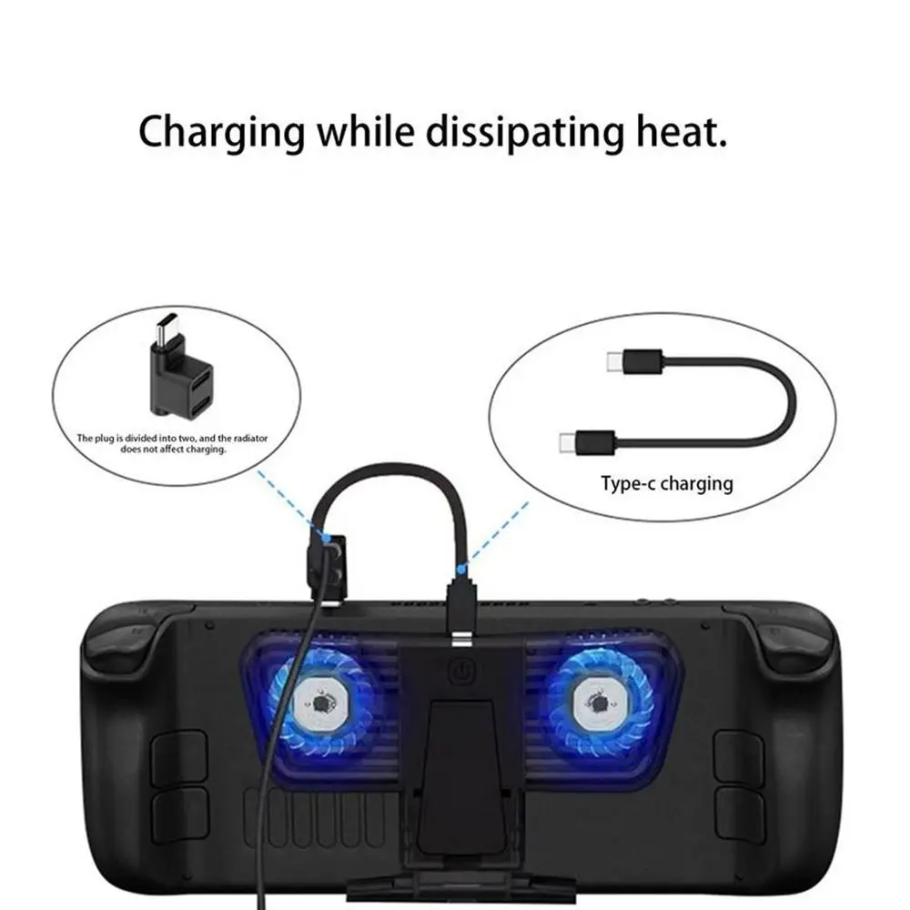 2 in 1 10Gbps 남성-여성 100W 고속 충전 USB C 컨버터 타입-C 3.1 어댑터 (스팀덱용)