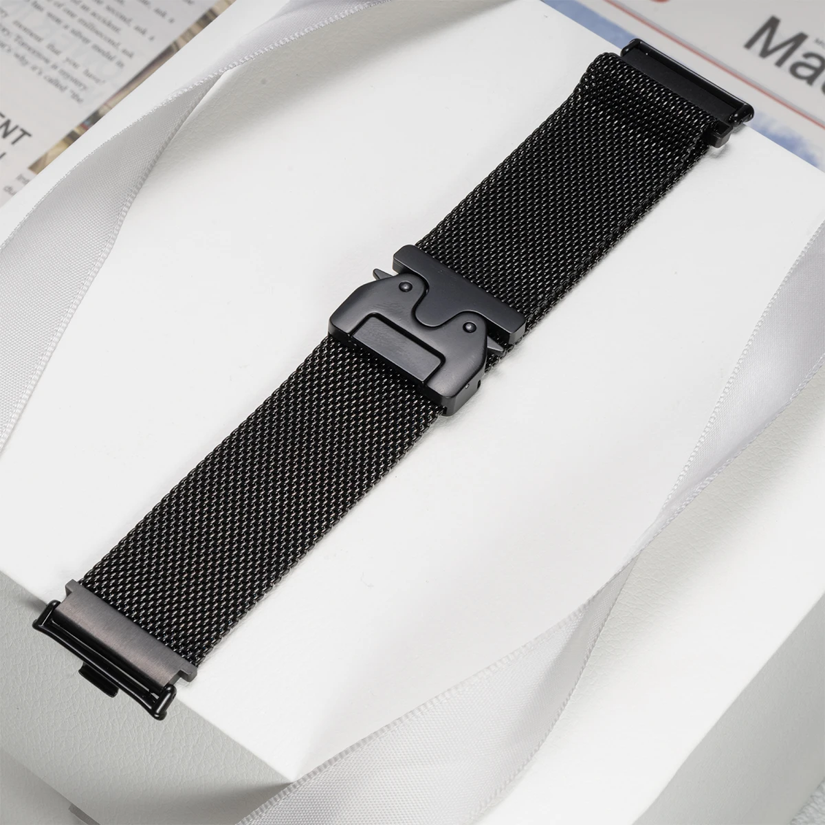 Premium 316L Stainless Steel Metal Watch Band Strap Bracelet - Universal Fit Strap Accessories