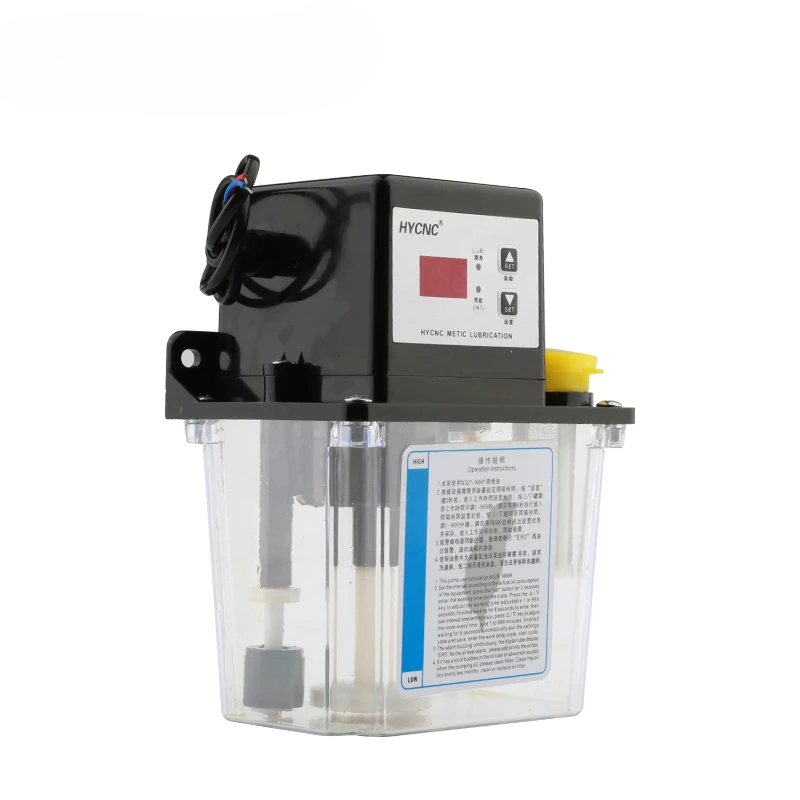 

220V Cnc Electromagnetic Lubricating Pump Oiler 1/1.5L Automatic Oil For CNC Machine Tool Gear