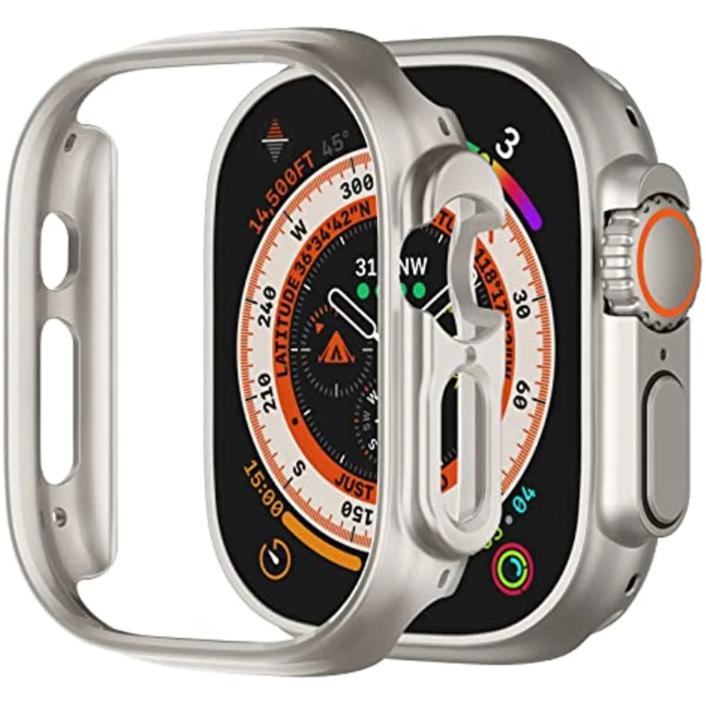 

Case for Apple Watch Ultra 2 49mm Hard PC Shockproof Edge Protective Bumper Matte Cover for iWatch Ultra 49 mm Accessories