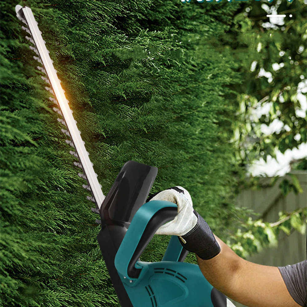 Description Picture 4 of itemCordless Electric Hedge Trimmer Dual-blade Garden Trimmer Tea Tree Hedge Trimmer Pruning Saw Lawn Mower for 18V Makita battery