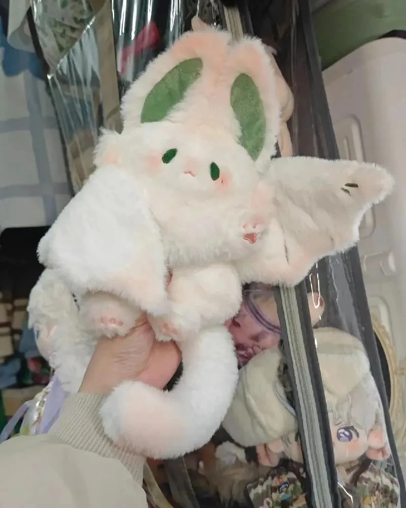 Bat Plush Toy Rabbit Kawaii Animal Creative Magical Spirit Rabbit Plush Doll Stuffed Pillow Soft Kid Toy Girl Women Gift 6