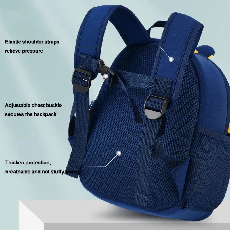 Disney Boy Anti Lost Backpack 3-8 Years Old Kindergarten Baby Schoolbag Toy Storage Bags The Lion King Simba Bag Birthday Gift 5