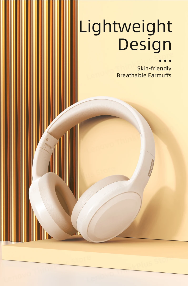 Lenovo TH30 wireless bluetooth headphones