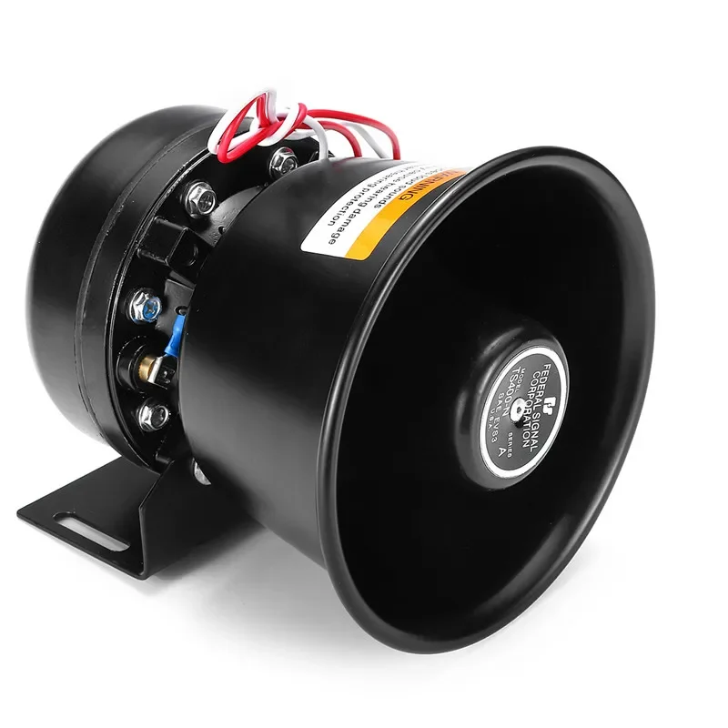 

Adjustable 12V 400W Horn Loud Car Polices Siren + Mic PA Speaker 150dB 9 tones Alarm Warning/Recording Electronic Bell Volume