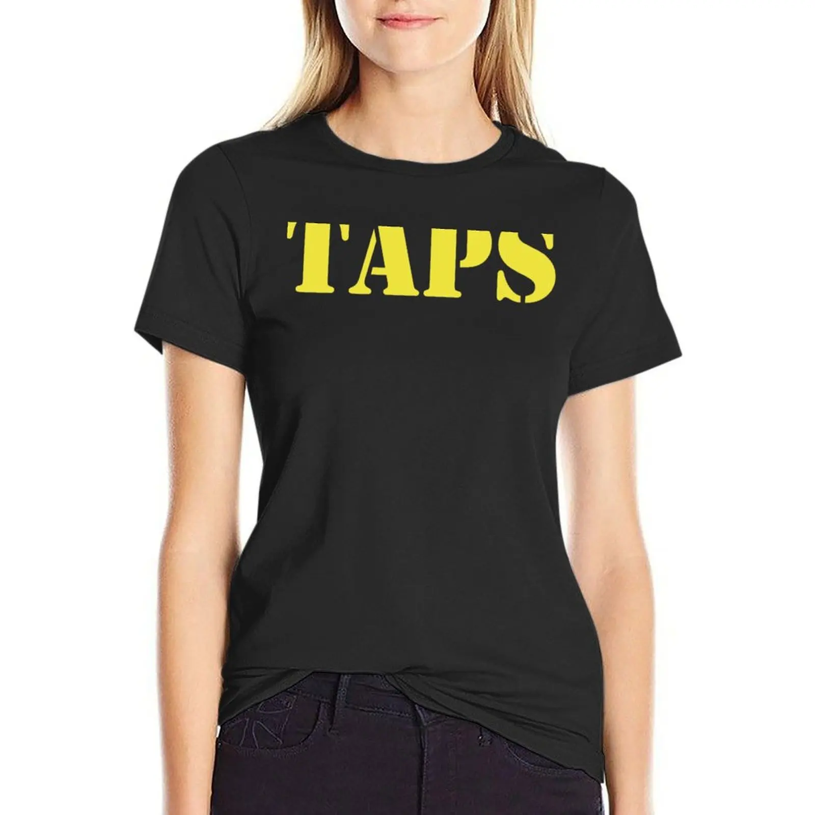 

TAPS T-shirt tees summer clothes summer tops plus size t shirts for Women loose fit