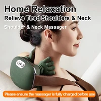2025 Bionic Neck Shoulder Massager N7 Kneading Massager Shawl 3-Level Modes Neck Cervical Waist Leg Body Muscles Massage Pillow 2