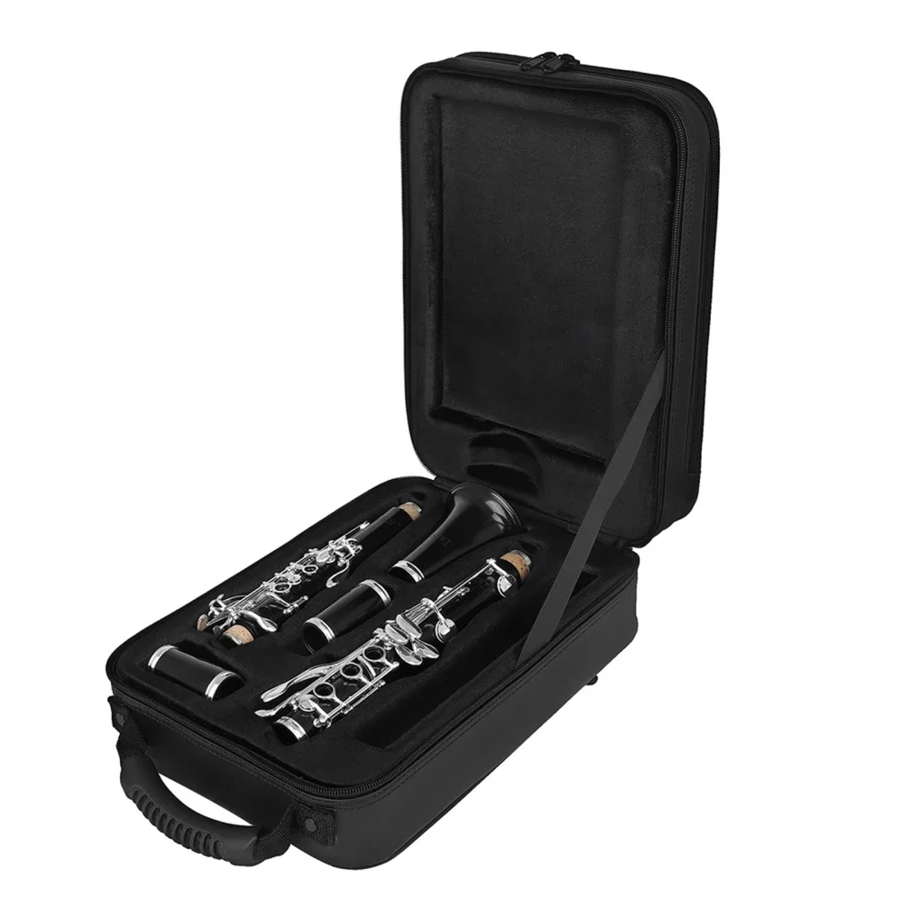 

Portable Clarinet Backpack Case Musical Instrument Accessories Clarinet Carrying Bag With Adjustable Shoulder Strap