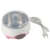 EU Plug 220V Pink Energy Saving Easy To Clean Yogurt Machine Yogurt Maker 1L Capacity 360° Heating Pink for Kitchens for Homes 1