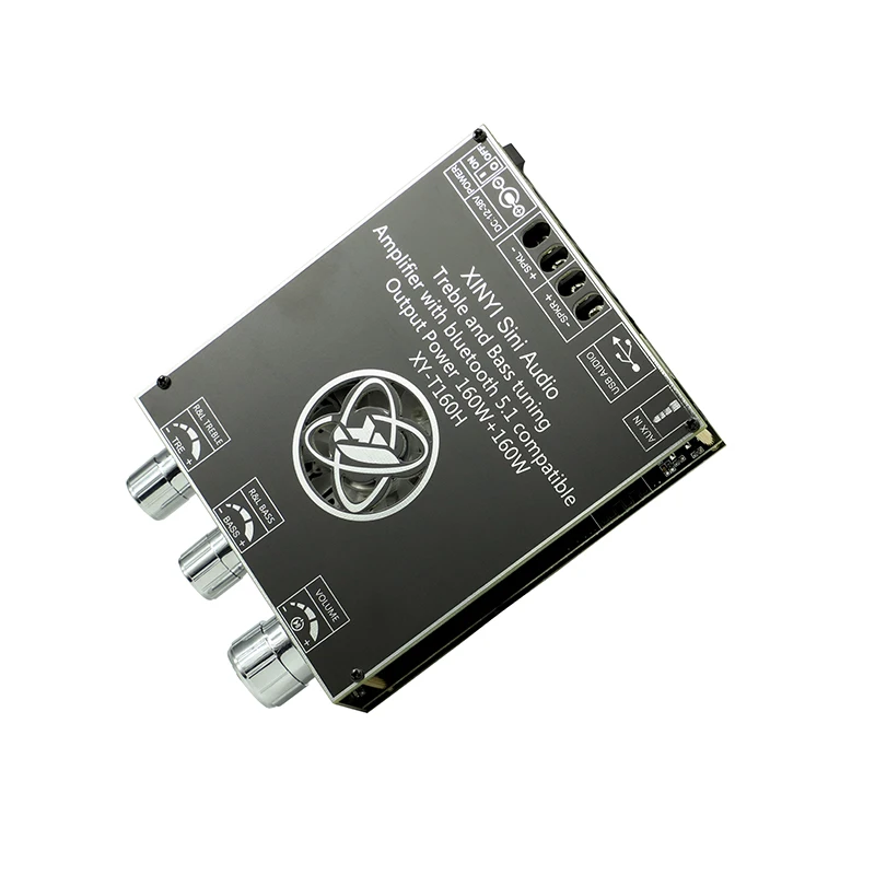 Placa de Amplificador Estéreo Tpa3116d2 Tpa7498e Bluetooth 5.0 Hifi 2.0 Canais 50w 100w 160w Bass Note Tuning Tuning Amp - Image 2