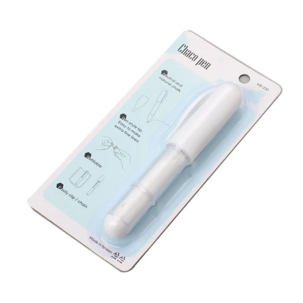 Chainho,Tailor's Pen Shaped Chalk,With Powder Inside,Portable,DIY Sewing & Quilting Tools, 4 Color,Easy For Clean,25TL30