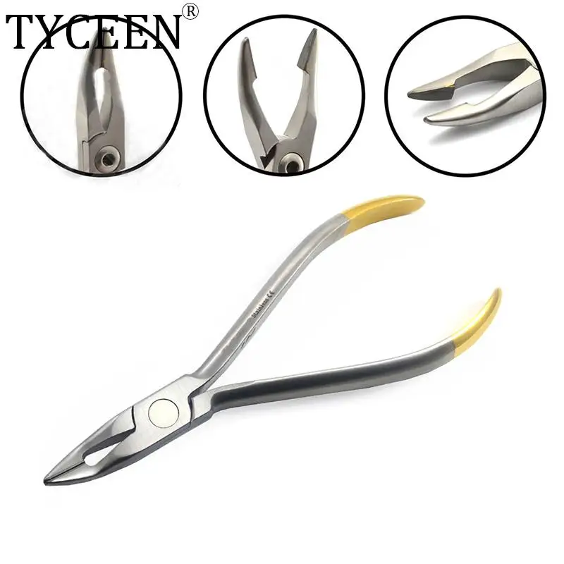 1 pc Dental Weingart Pliers Orthodontic Tools With TC Head Stainless Steel Pliers Arch Bending Plier Dentist Pliers
