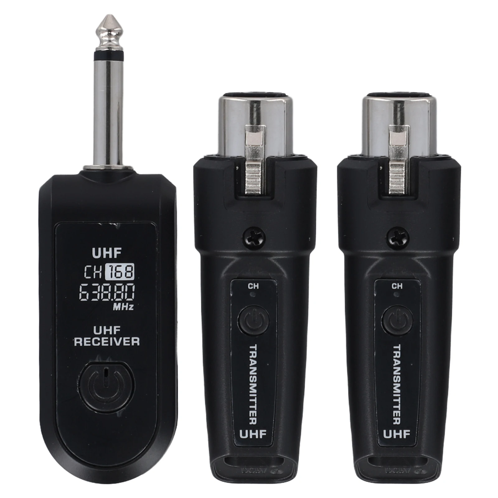 Microphone Audio Mixer Professional Wireless Guitar UHF XLR Adapter ...