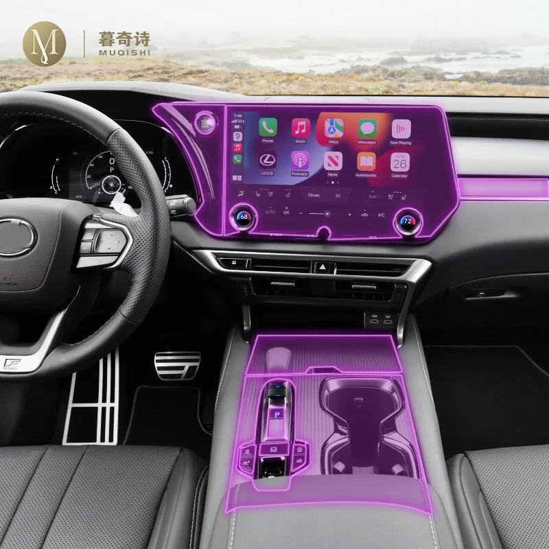 ForLexusRX3504505002023CarInteriorFilmDashboardpianoboard