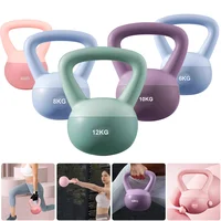 Home Fitness Kettlebells 4-12 lbs Kettlebell Set | Soft Weights for Full Body, Home Fitness Gym Workout & Strength Training