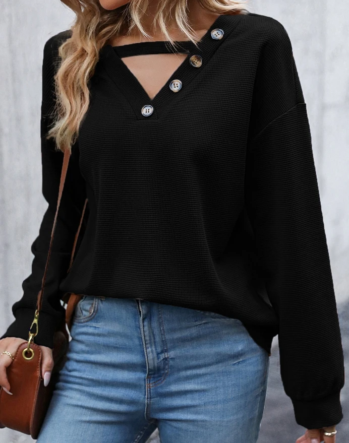 Рисунок 5 - Женский трикотажный топ на пуговицах