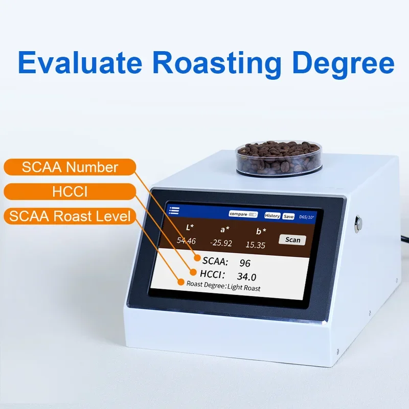 Coffee Colorimeter Agtron Meter SCAA Roast Degree Coffee Bean Spectrophotometer Roast Color Analyzer LS177C