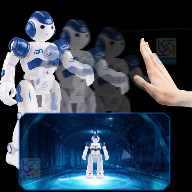 Intelligent Robot Multi-function USB Charging Children's Toy Dancing Remote Control Gesture Sensor Toy Kids Birthday Gifts 4
