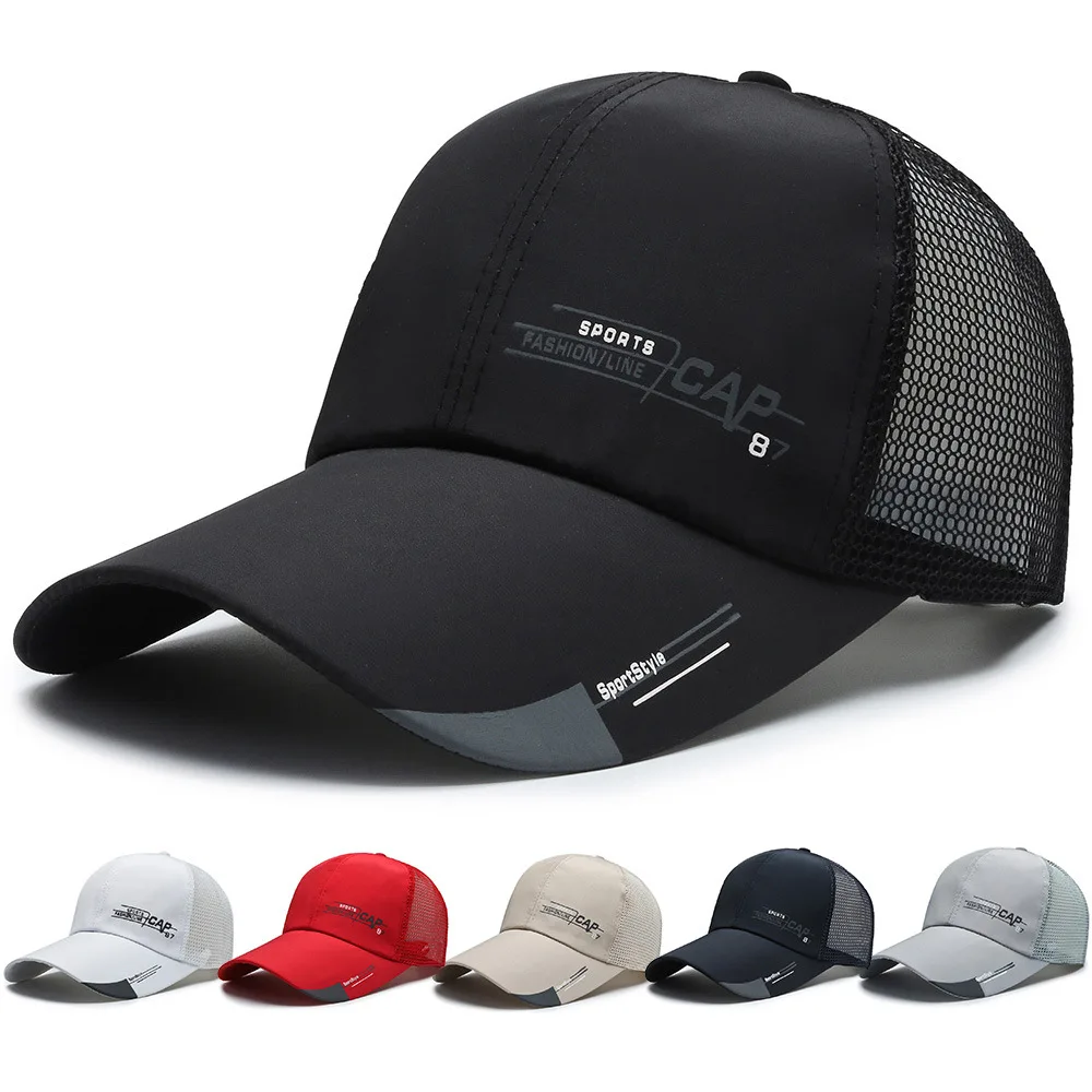 Fashion Big Size Men Women Unisex Plus Long Brim Baseball Cap Outdoor quick-dryduck Tongue Cap Leisure Fishing Sunshade CAP baseball caps,sports sun hats