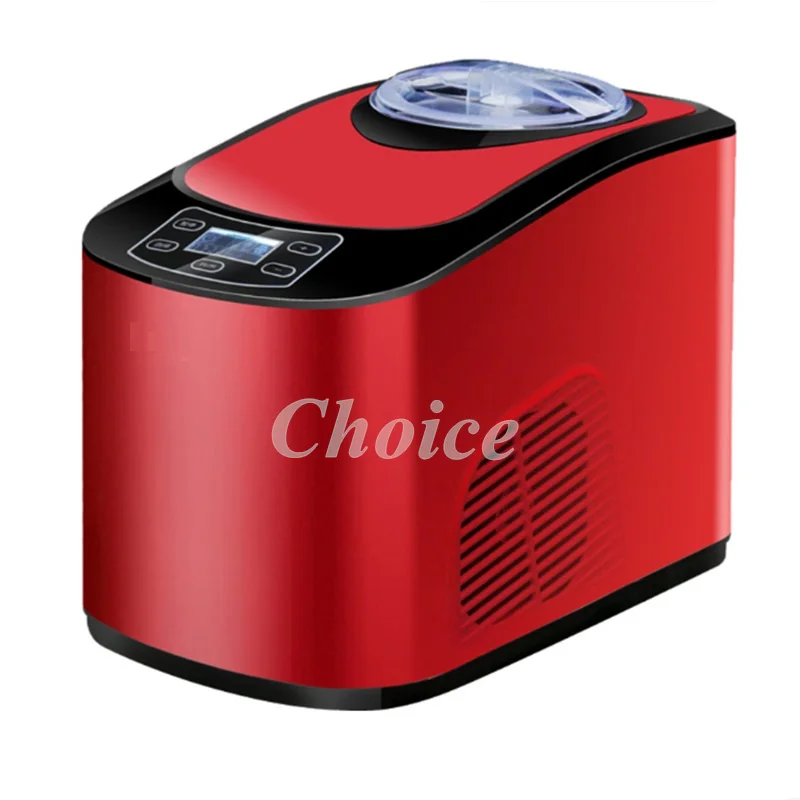 

220V 1.5L Ice Cream Maker Self Cooling Air Cooling Automatic Mini Price Household Intelligent Ice Cream Machine 150W Home