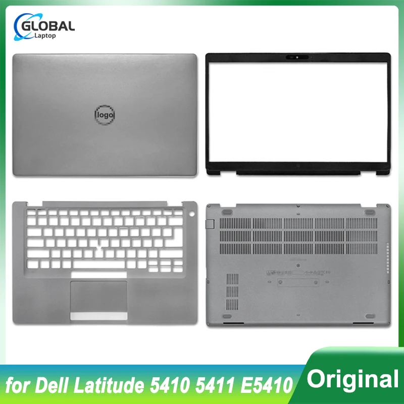 

New Laptop Case for Dell Latitude 5410 E5410 5411 LCD Back Cover Front Bezel Palmrest Bottom Base Case Under Shell 0NKPM7 00W819