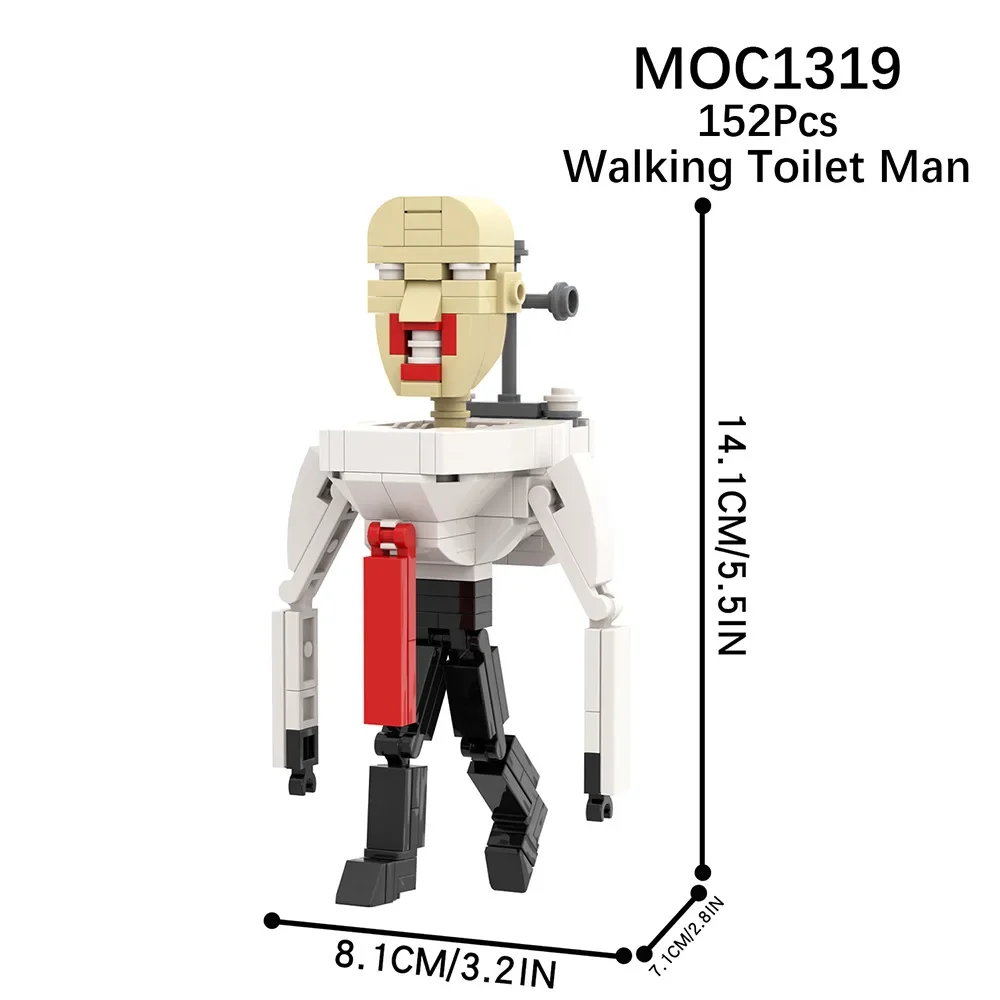 MOC Skibidi      ,   ī޶  峭,  ũ  , ǰ