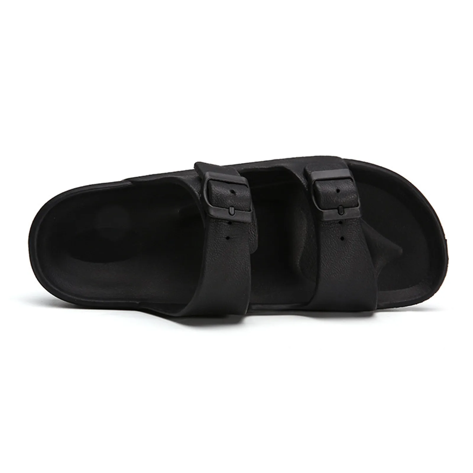 Summer Fashion Home Women'S Shoes Thick Bottom Solid Color Bathroom Slippers Zapatos Mujer 2024 Tendencia Sandali Piatti 4