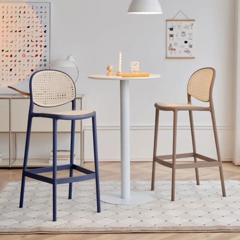 

Дизайнерские скандинавские легкие современные стулья, деревянные стулья со спинкой, мебель для гостиной, высокие стулья для дома