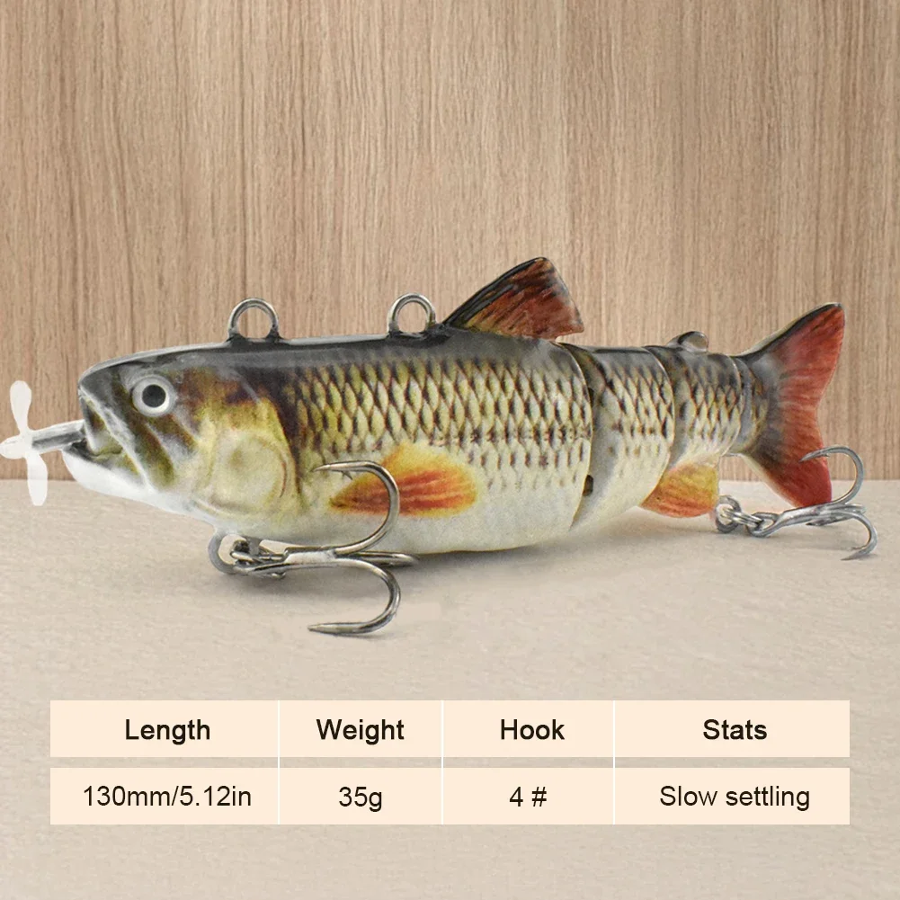 1Pc Fishing Lures,fishing Equipment,electric Fishing Lure,smart Bait Electric,USB Rechargeable,Suitable for Lakes, Rivers, Sea