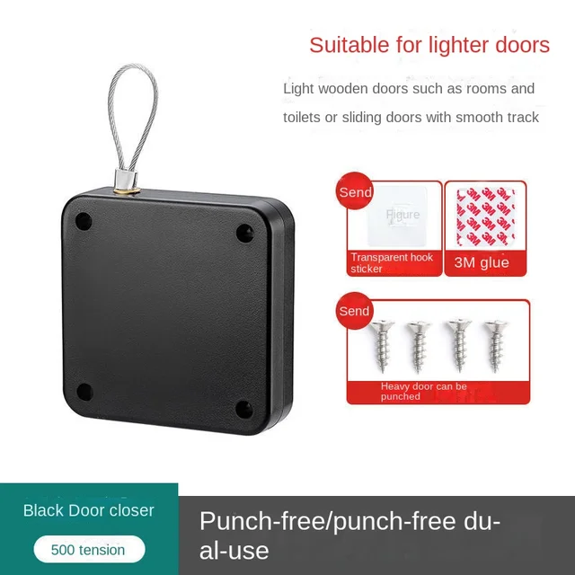 Automatic Door Closer PunchFree Soft Close Door Closers For Sliding