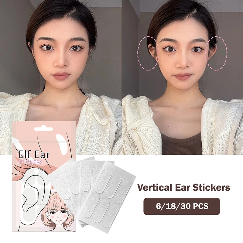 

Elf Ear Stickers Veneer Ears Become Ear Correction Vertical Stand Ear Stickers Magic Sitcker Photo Stereotypes V-Face Stickers