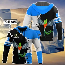 PLstar Cosmos 3DPrinted Newest Guatemala Flag Custom Name Unique Funny Hrajuku Streetwear Unisex Casual Hoodies/Zip/Sweatshirt 3