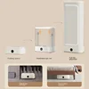Midea clothes dryer foldable portable storage  dormitory variable frequency high power quick drying double sterilization dryer 4