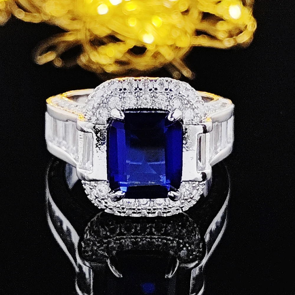 Diamond Ring 1.50 Blue Round Diamond Vivid Color Diamond Wedding Ring at Rs  130000.00 | Diamond Rings in Surat | ID: 2853418521388