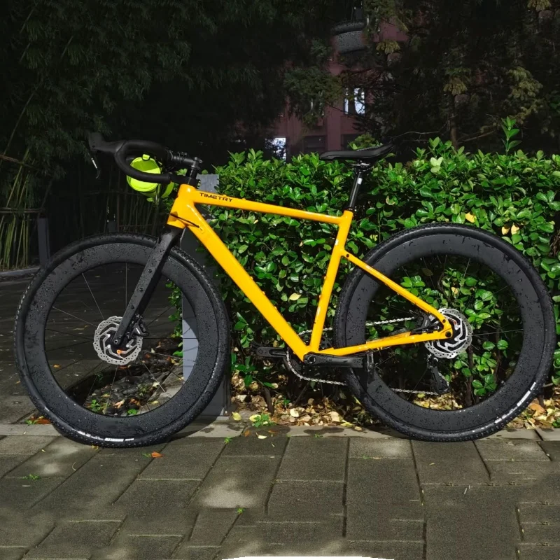 TIMETRY Gravel Bike Frameset Aluminum Alloy Gravel Road Bicycle