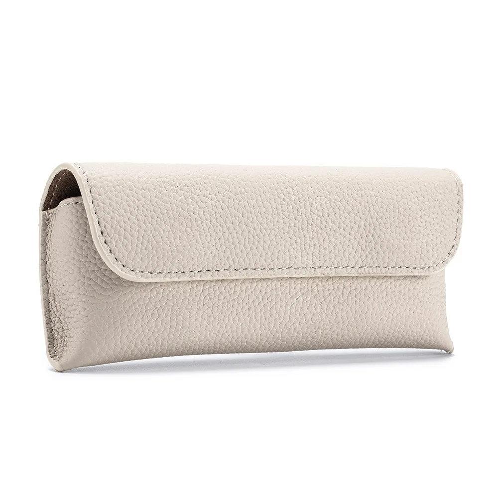 Premium Genuine Leather Eyewear Storage Pouch & Protector