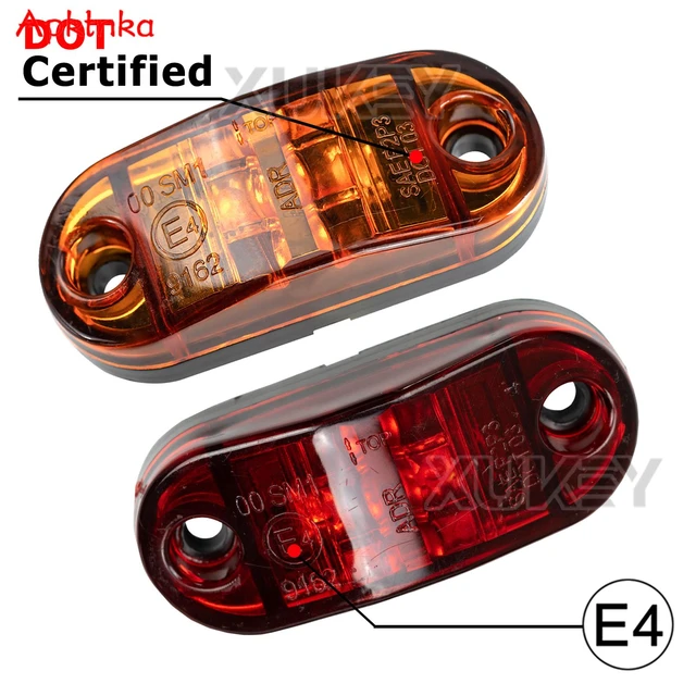 Oval Neon Led Red Rear M P L X8 L 12v 24v Tr T ￡12.40 elsalvadorlegis.com