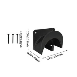 Cable Organizer for Kitchen & Bathroom - Secure Wall Installation, Holds Circular Cables