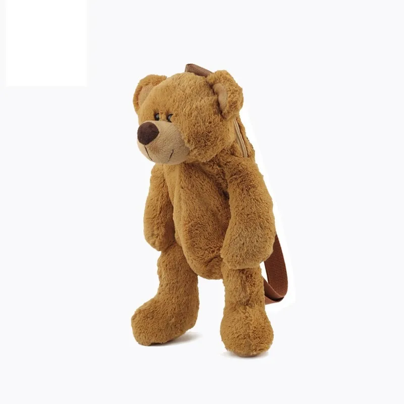 Dog Plush Backpacks Cute Stuffed Animal Toys Lop Rabbit Bags Bear Soft Toys Shoulder Bag for Kids Boy Girls Dropshipping 6