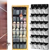 12/24 Pocket Shoes Organizer Rack Hanging Bag Wall Mounted Shoe Holder Hanging Over the Door Behind Closet Organizer Storage Bag 1